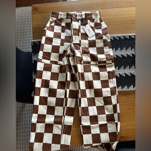 Brand new P&Co service fatigue pants. Checkerboard UK size 8, US size 4.